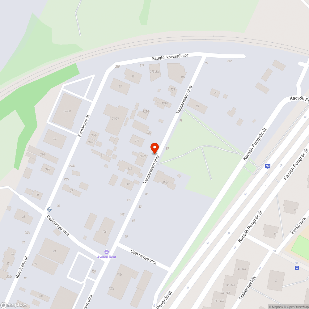 Kátyús út bejelentés helye