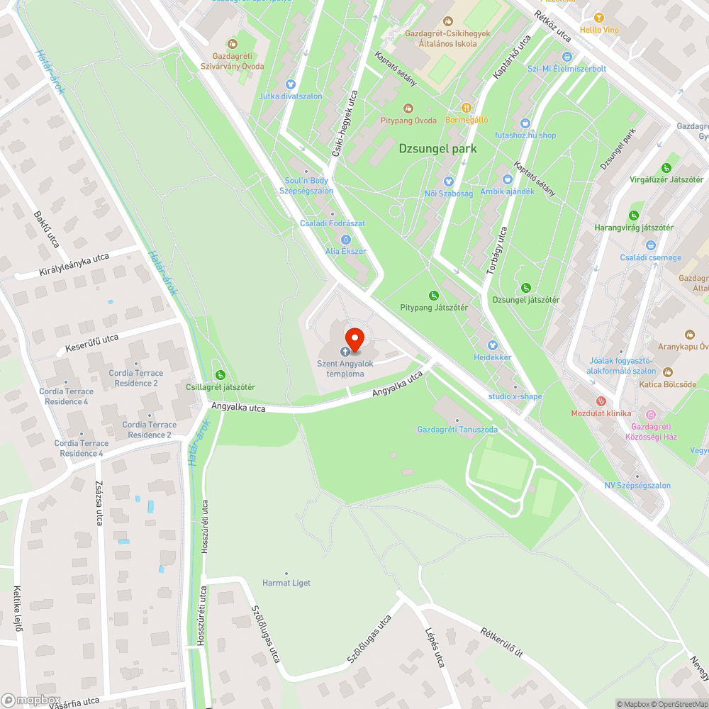 Közterületi pad bejelentés helye