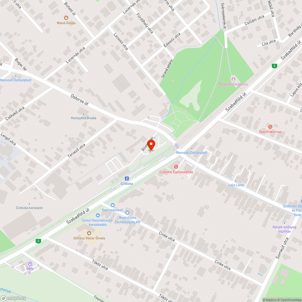 Gaz, száraz zöldhulladék bejelentés helye