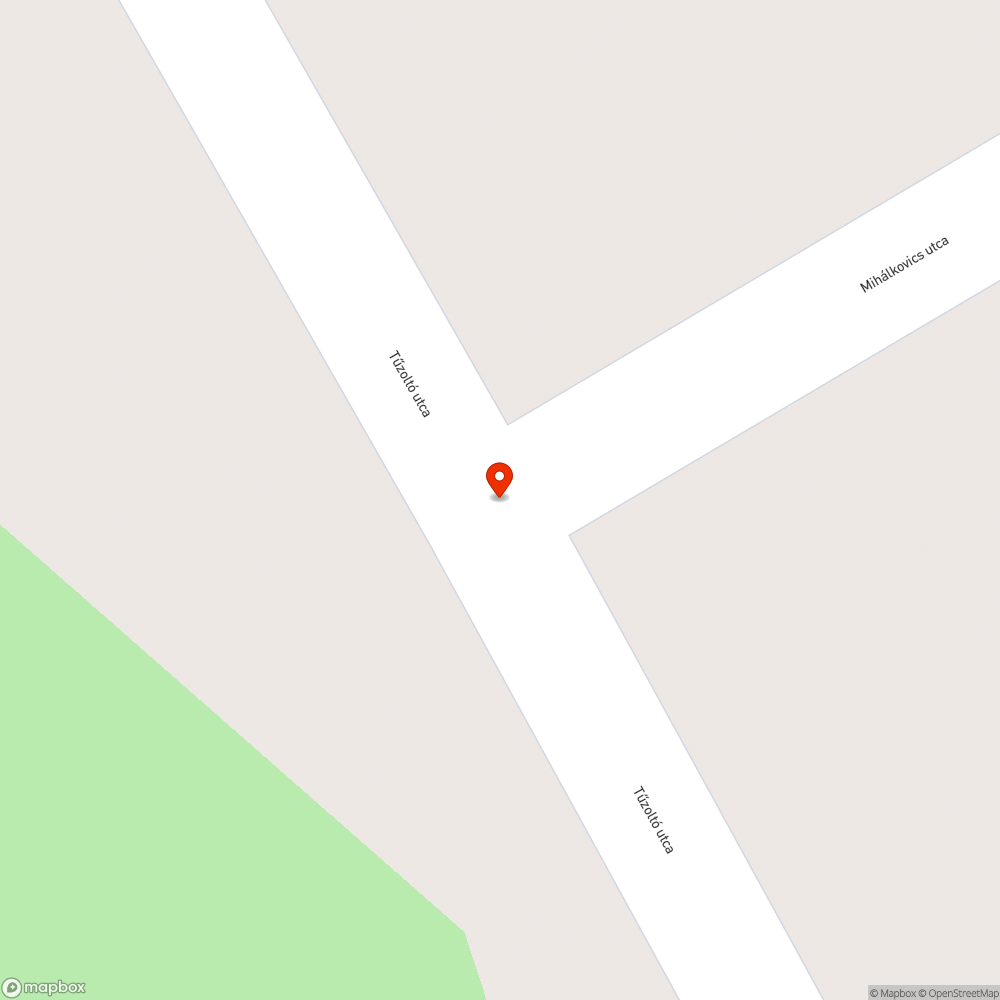 Megsüllyedt, megrepedt útburkolat bejelentés helye