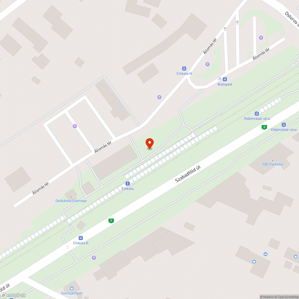 Kőhalom bejelentés helye