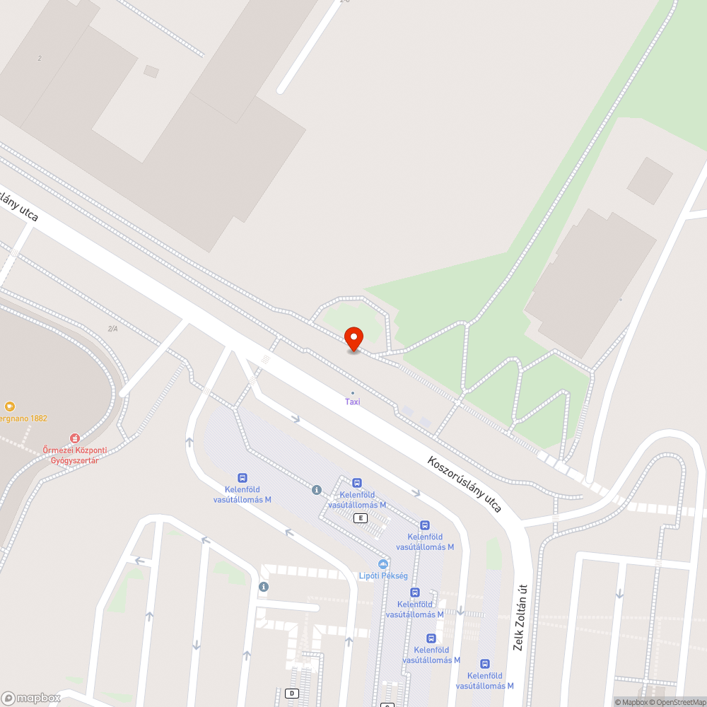 Kelenföld járdán várakozás bejelentés helye