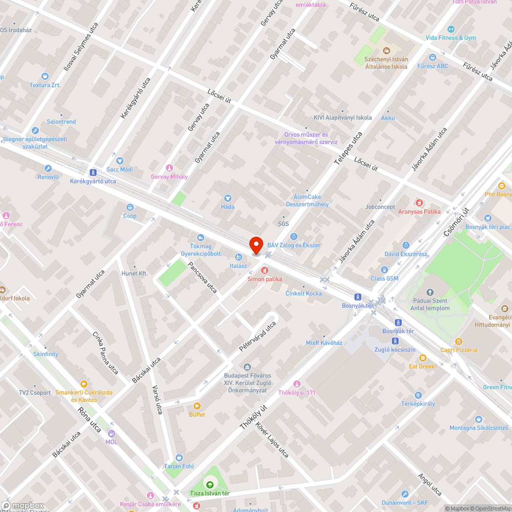 Graffitis közmű bejelentés helye