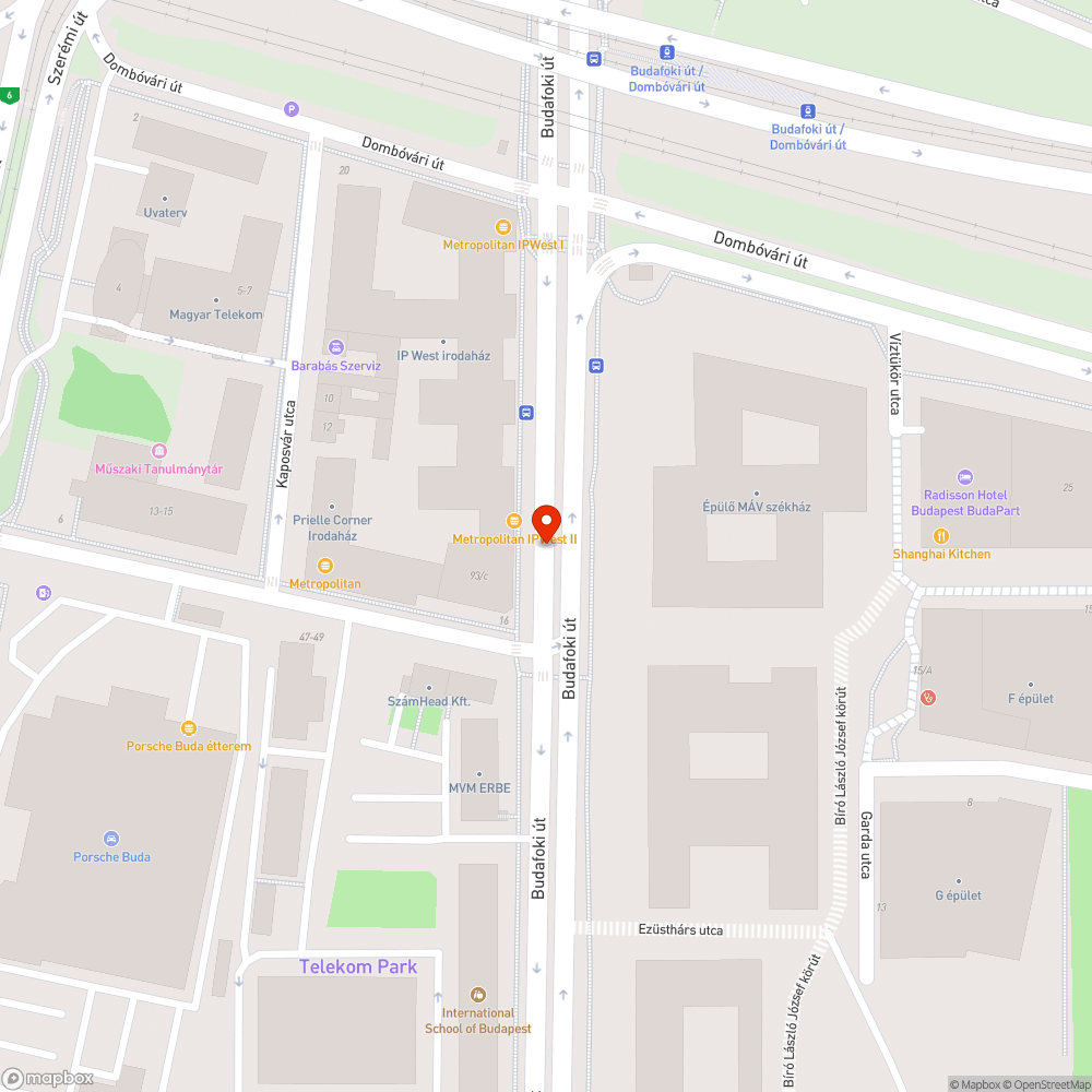 Kiparkolt zöldfelület bejelentés helye