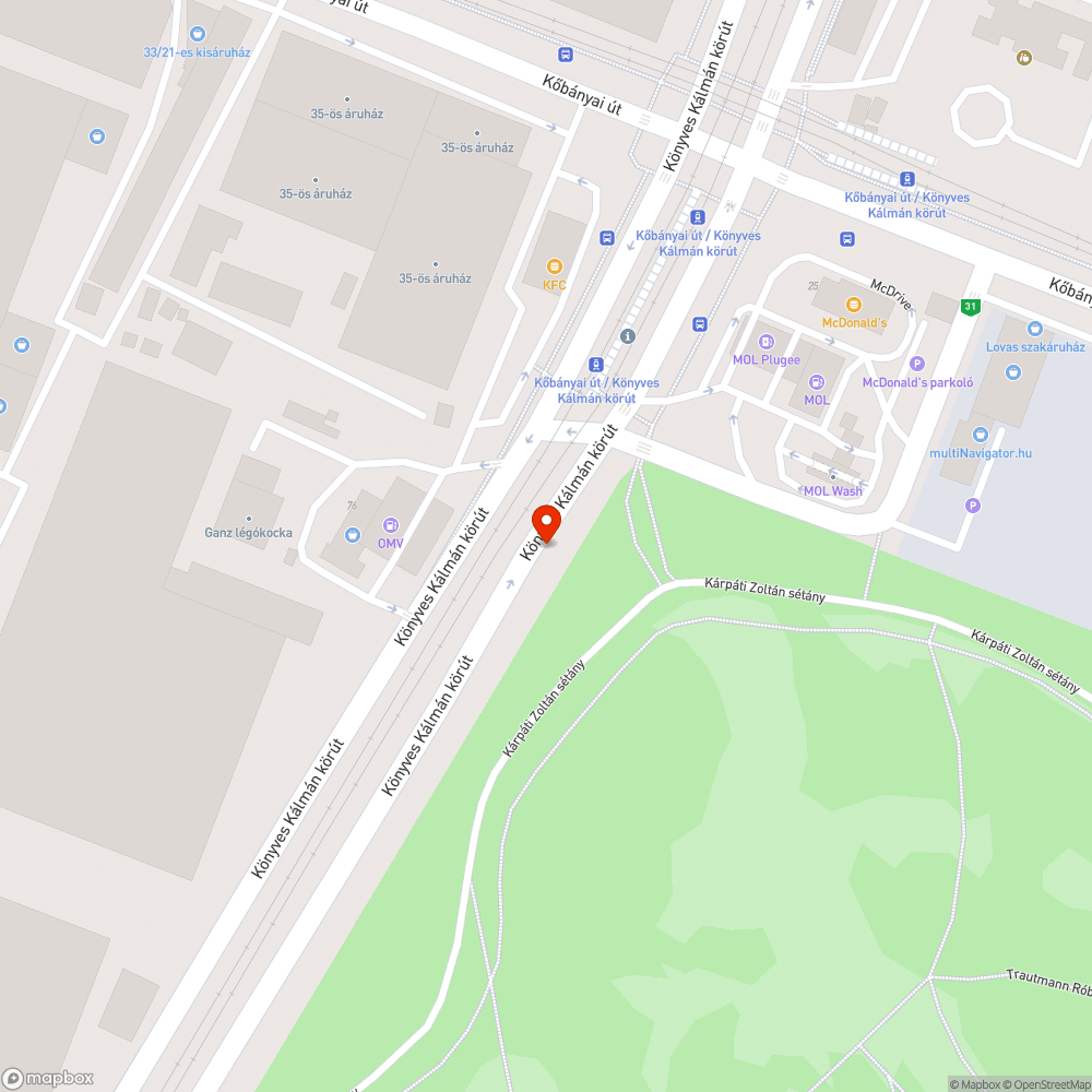 Sérült kerítés bejelentés helye