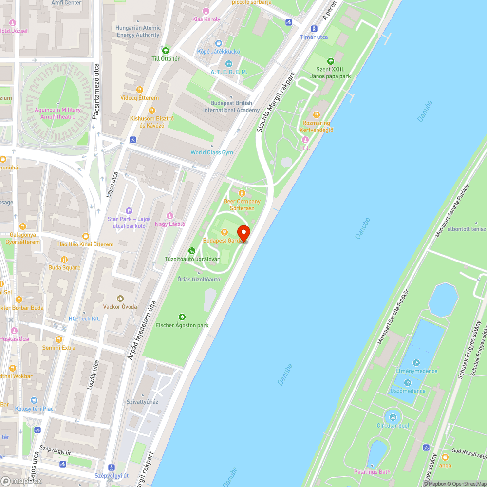 Leveles, szemetes kerékpárút bejelentés helye