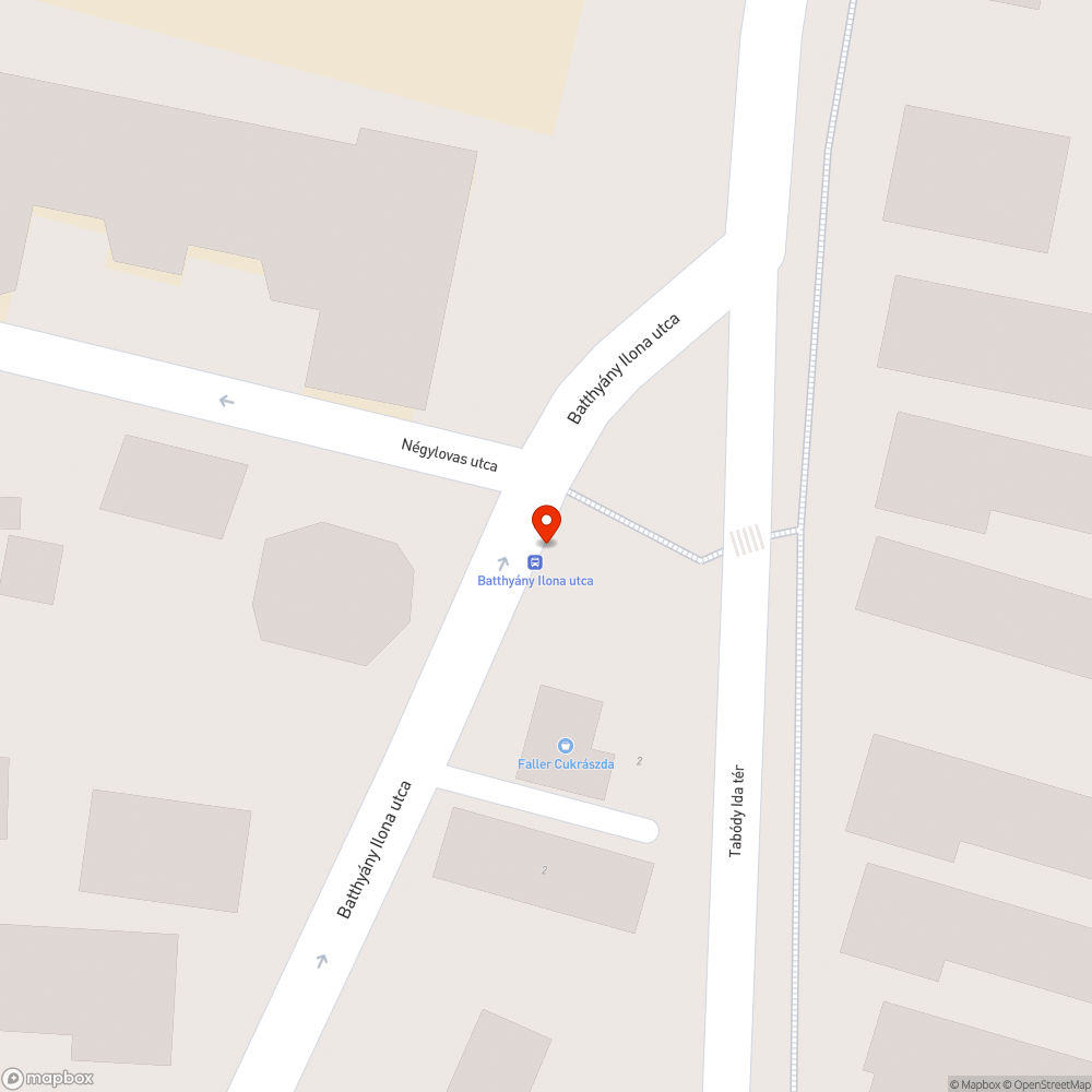 Megállóhely átnevezése bejelentés helye