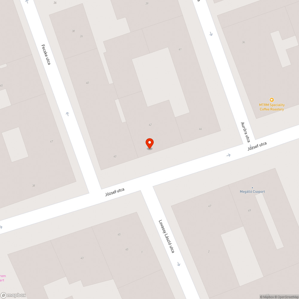 Hiányzó fa bejelentés helye