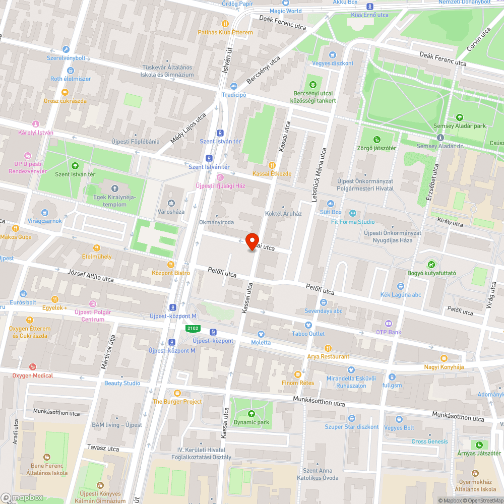 Közterületi fa körbebeton bejelentés helye