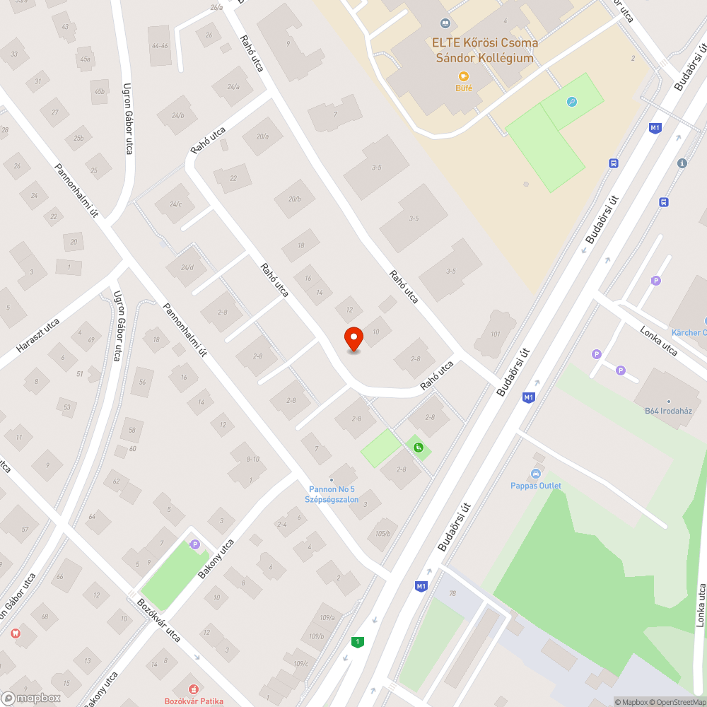 Piros Citroen Rahó utca bejelentés helye