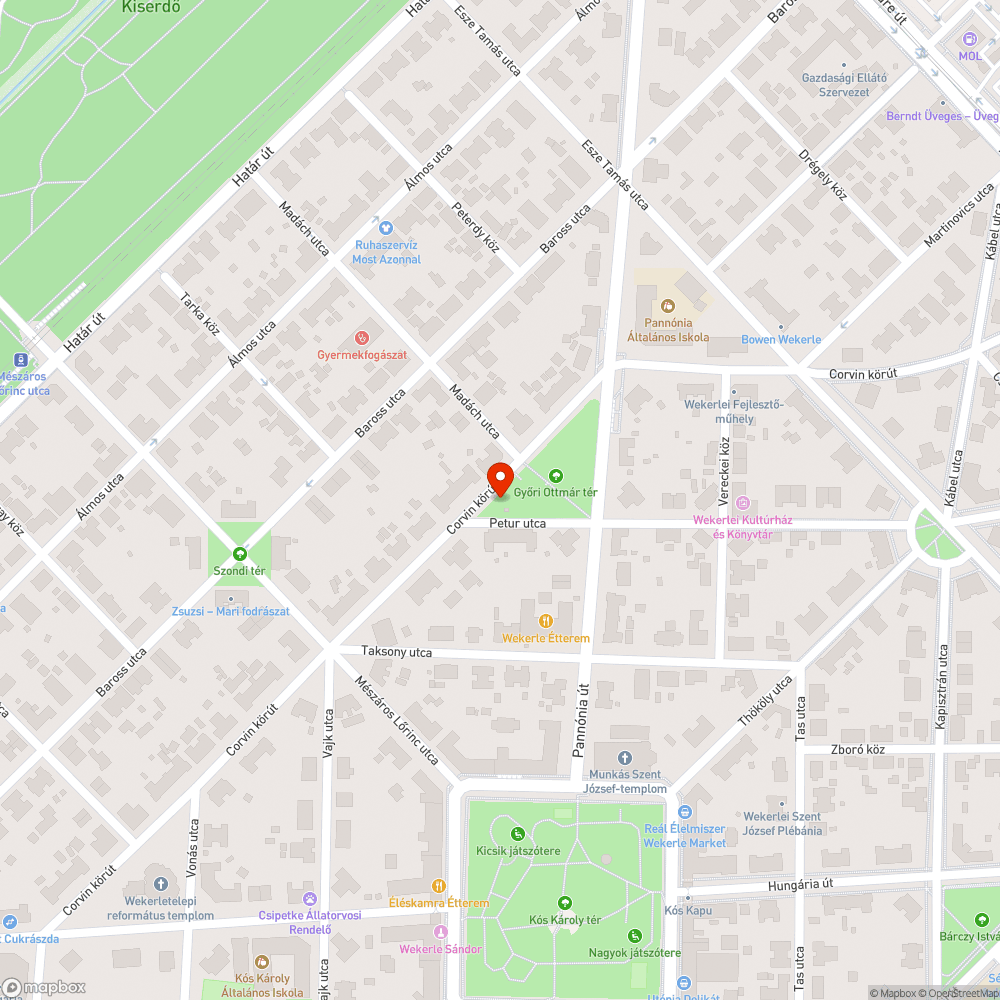 Közvilágítás nem működik bejelentés helye