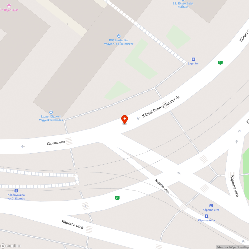 Egy fedlap melleti beton hiány bejelentés helye