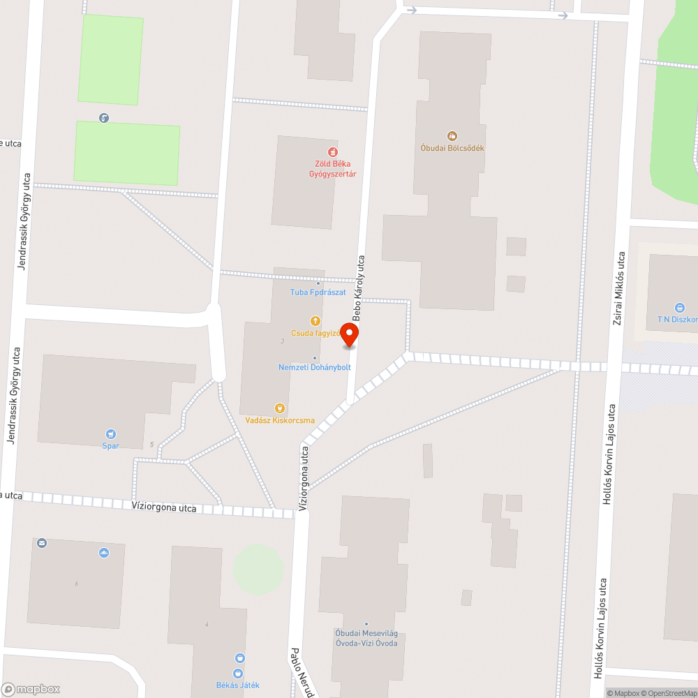 Szemét bejelentés helye