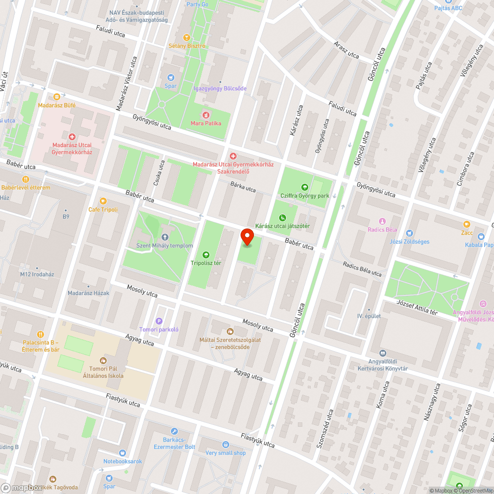 Játszótér őszi avaros bejelentés helye