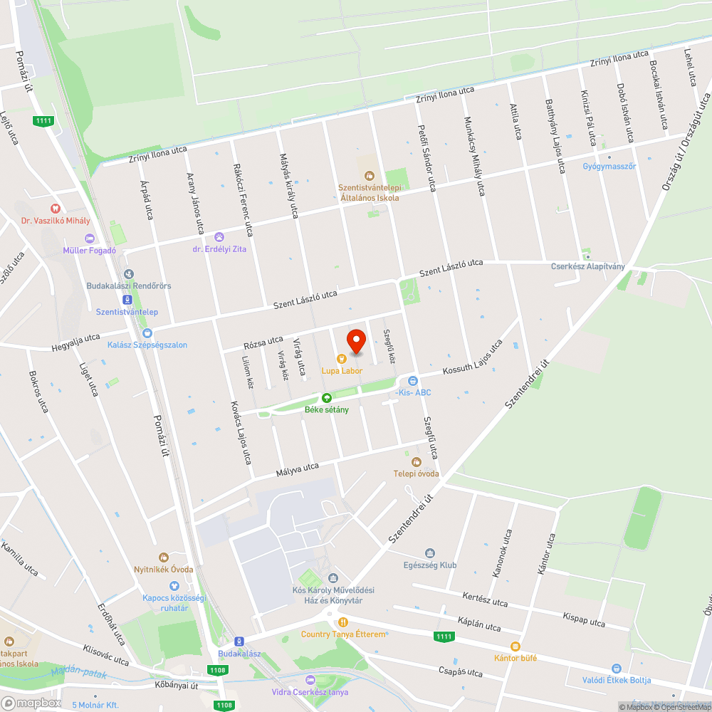 Járda felbontás bejelentés helye