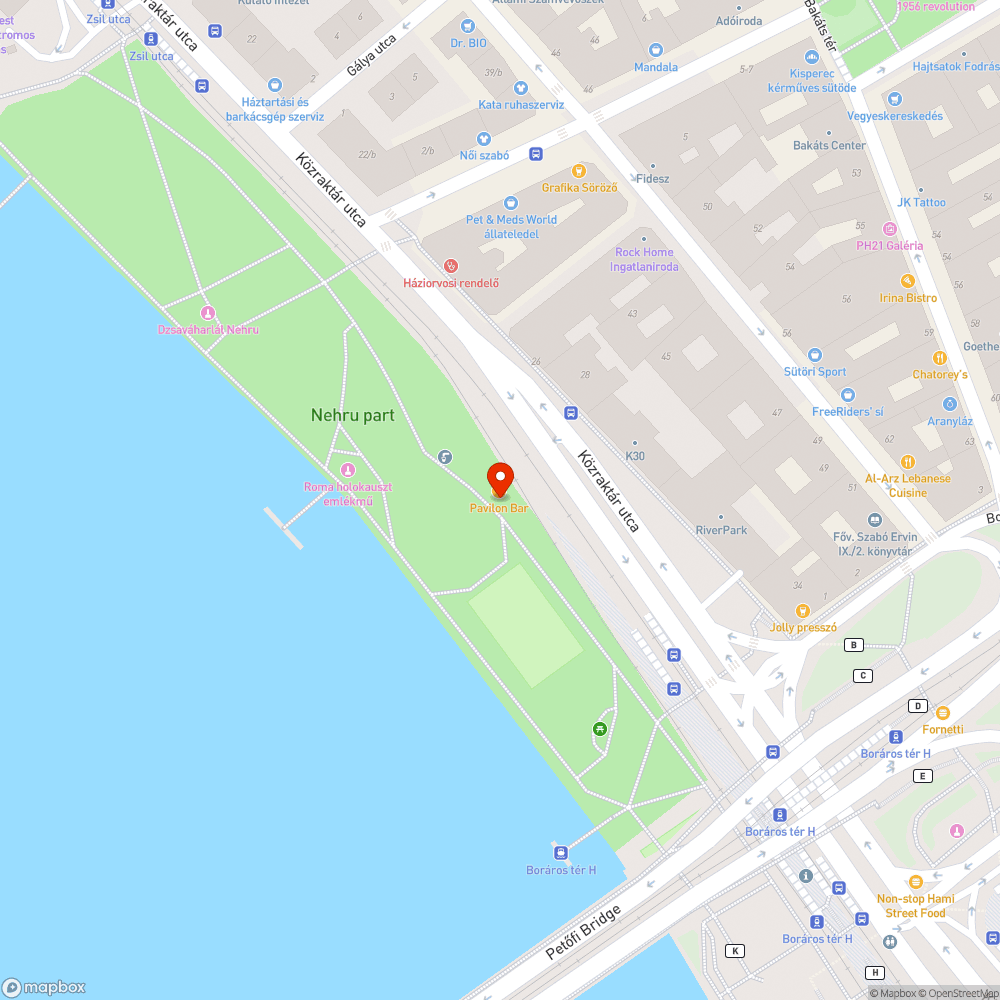 Megrongált, kidöntött elektromos oszlop bejelentés helye