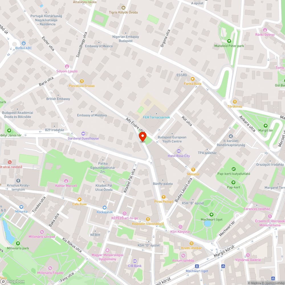 Hiányzó pollerek bejelentés helye