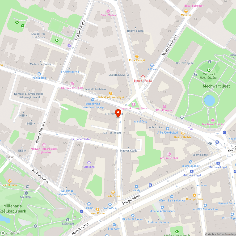 Hiányzó pollerek bejelentés helye