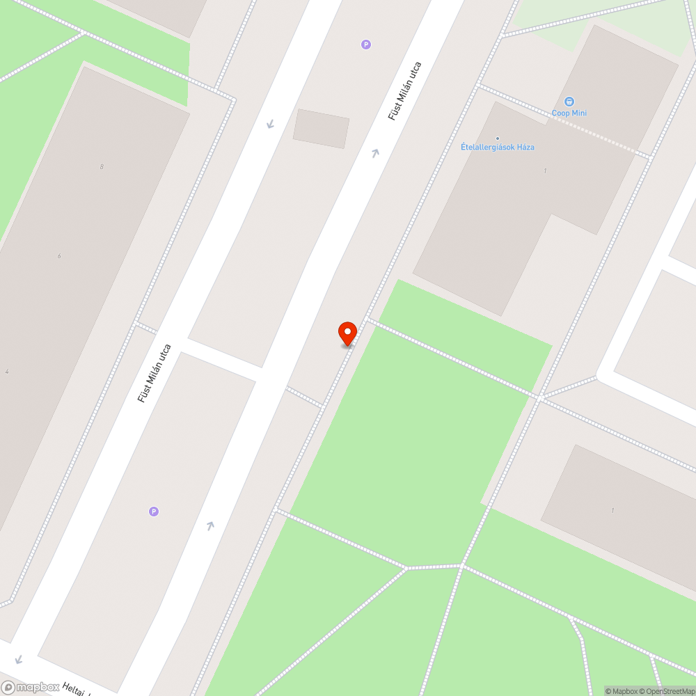 Graffitis pad bejelentés helye