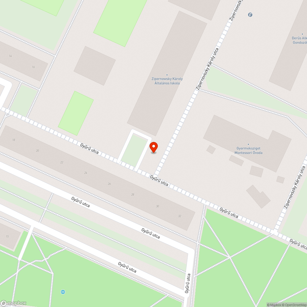 Kidőlt fa oszlop bejelentés helye