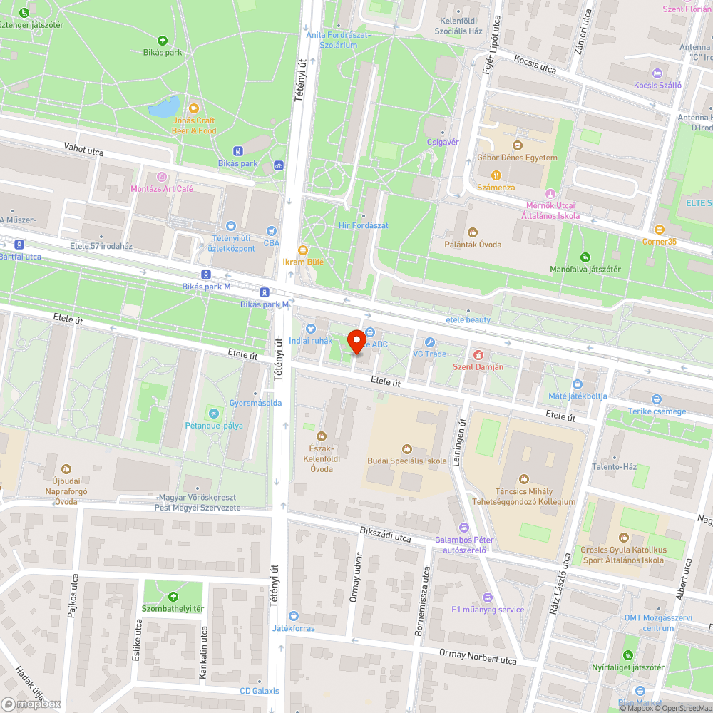 Elhagyott, sérült, rendszám nélküli Fusion bejelentés helye