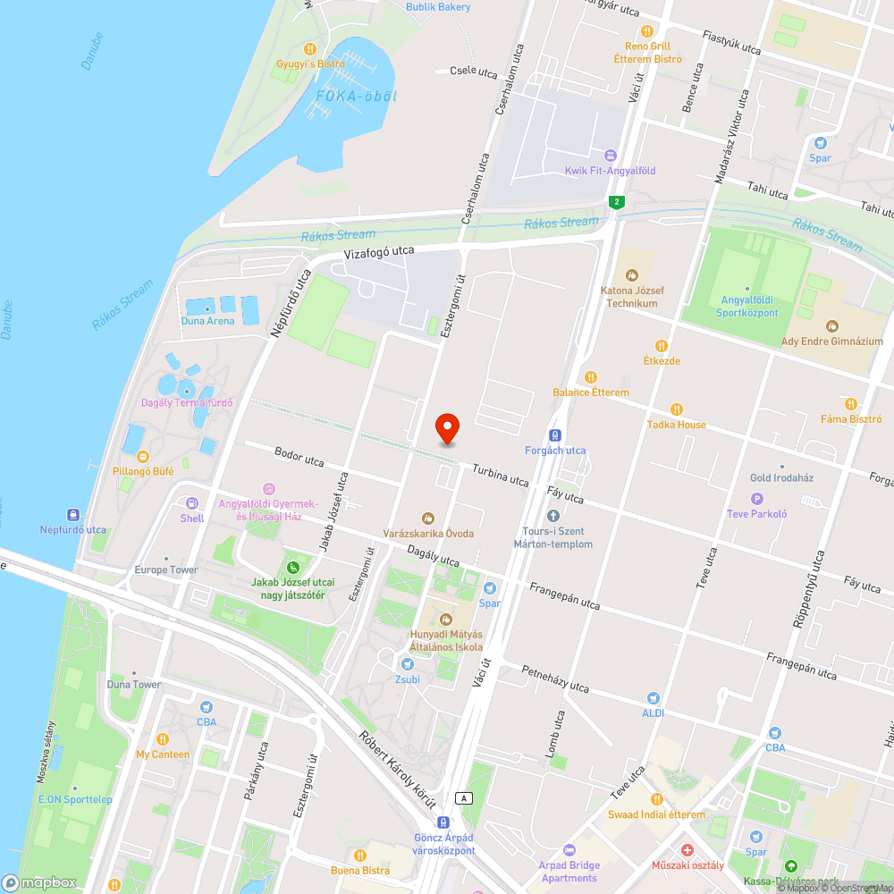 Kidőlt oszlop bejelentés helye