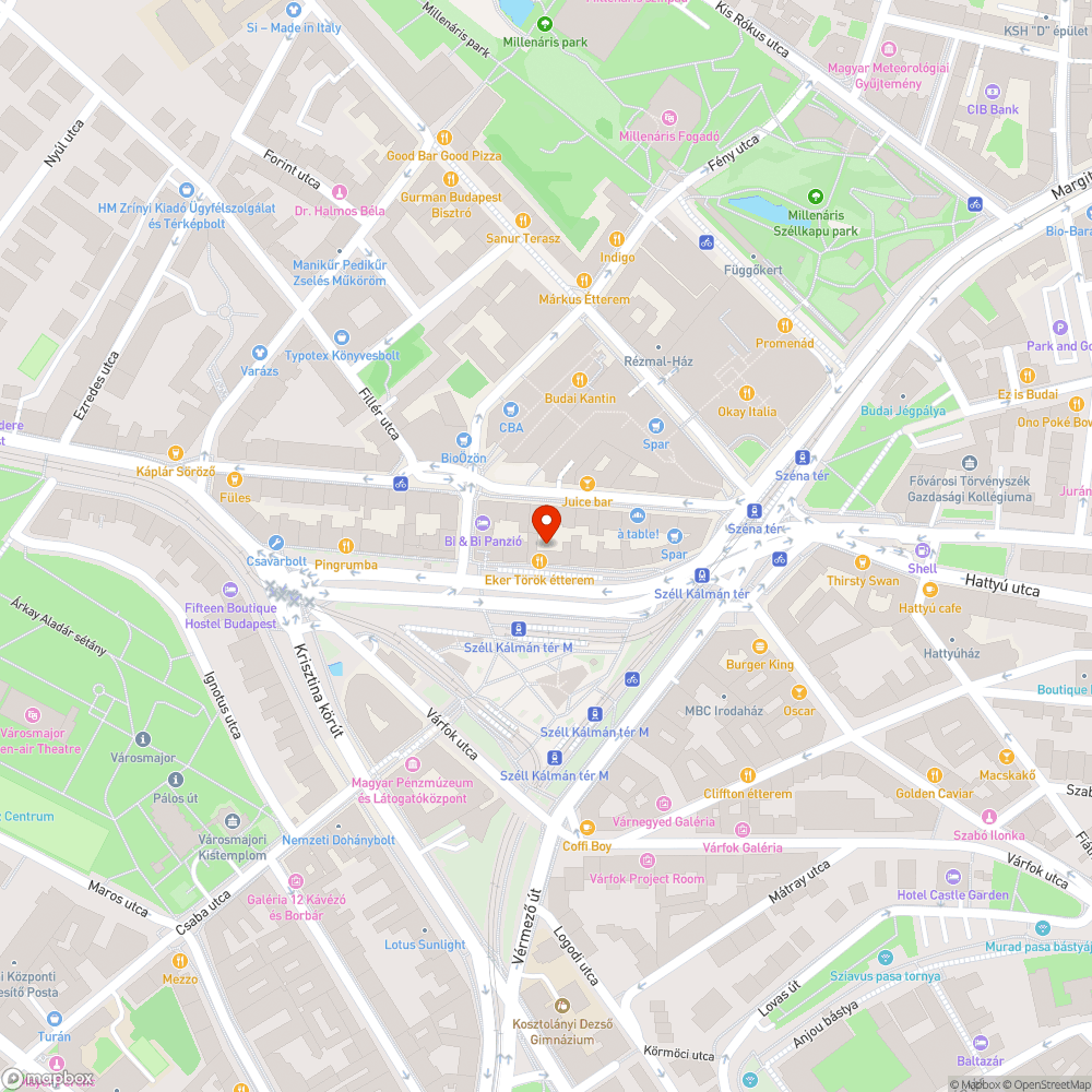 Elpusztult növényfal bejelentés helye