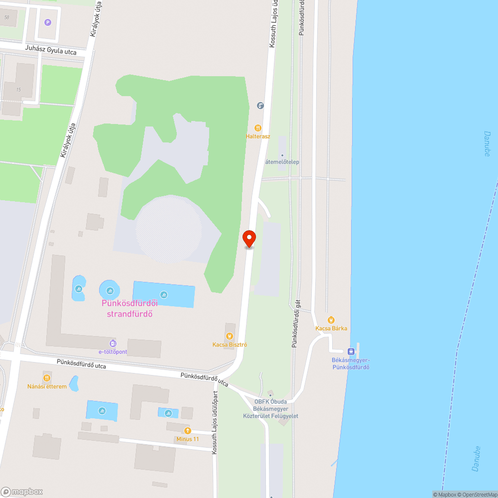 Két kátyú bejelentés helye