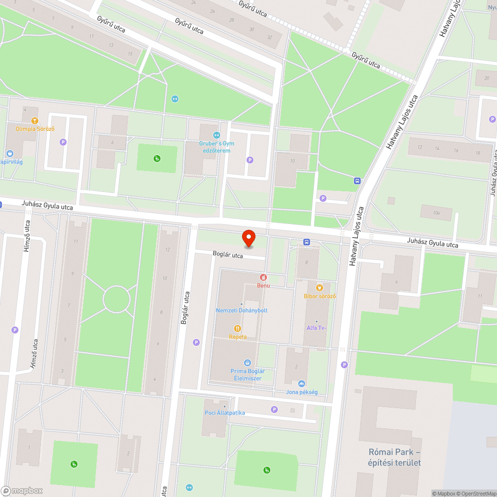 Kiégett lámpa bejelentés helye