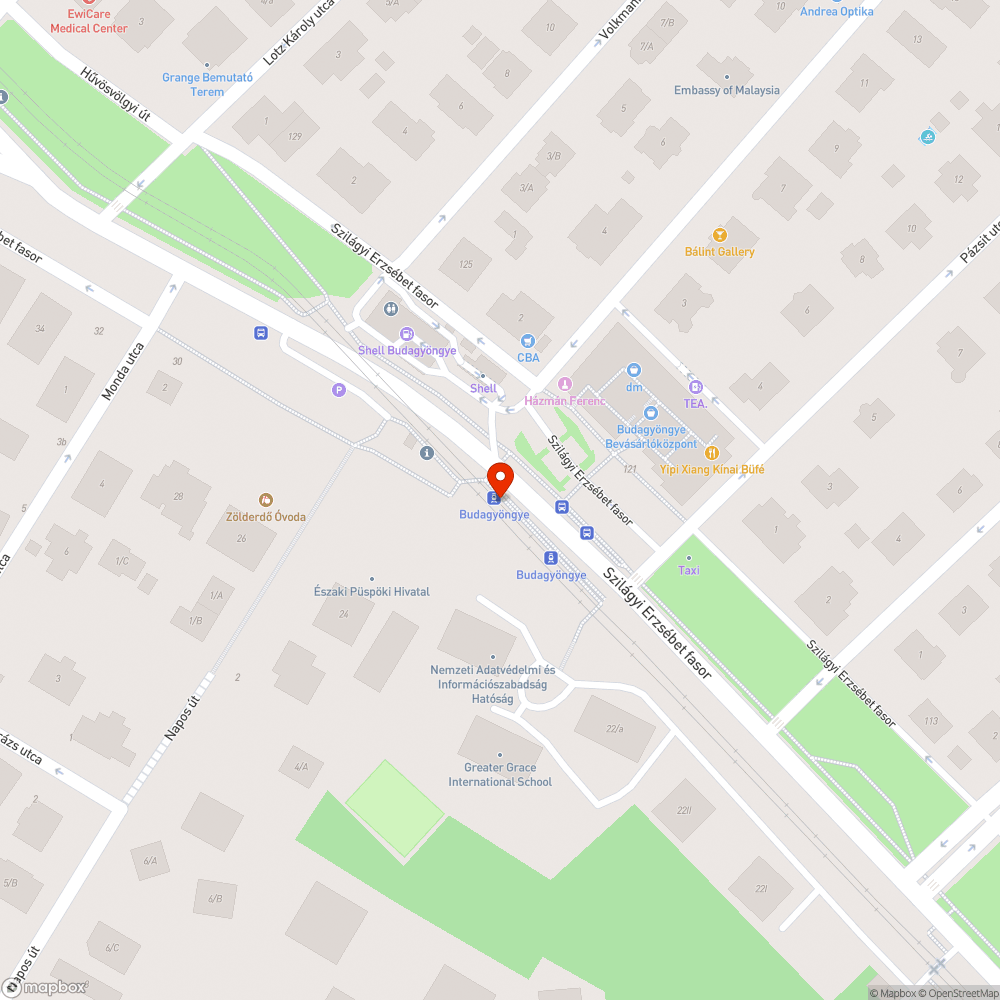 Szeméttel borított terület bejelentés helye