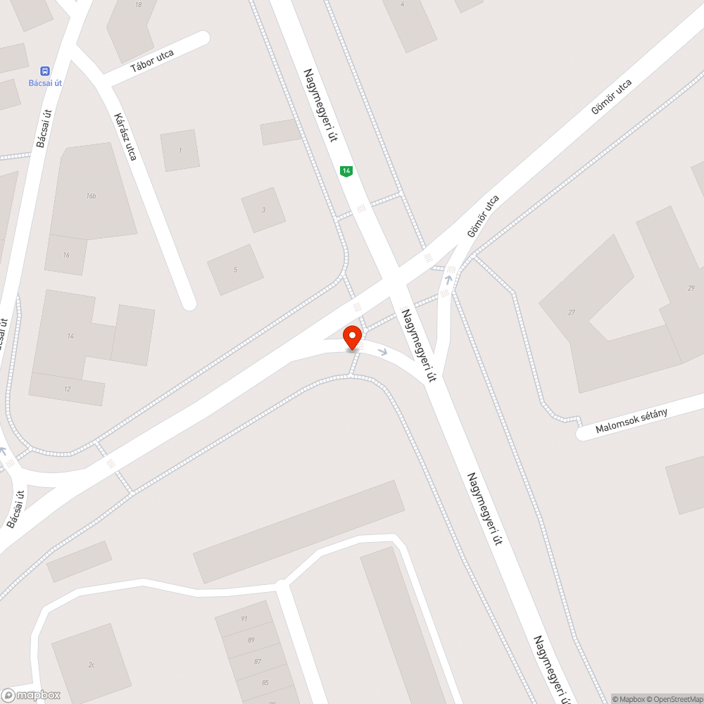 Megtévesztő gyalogos és kerékpáros lámpa bejelentés helye