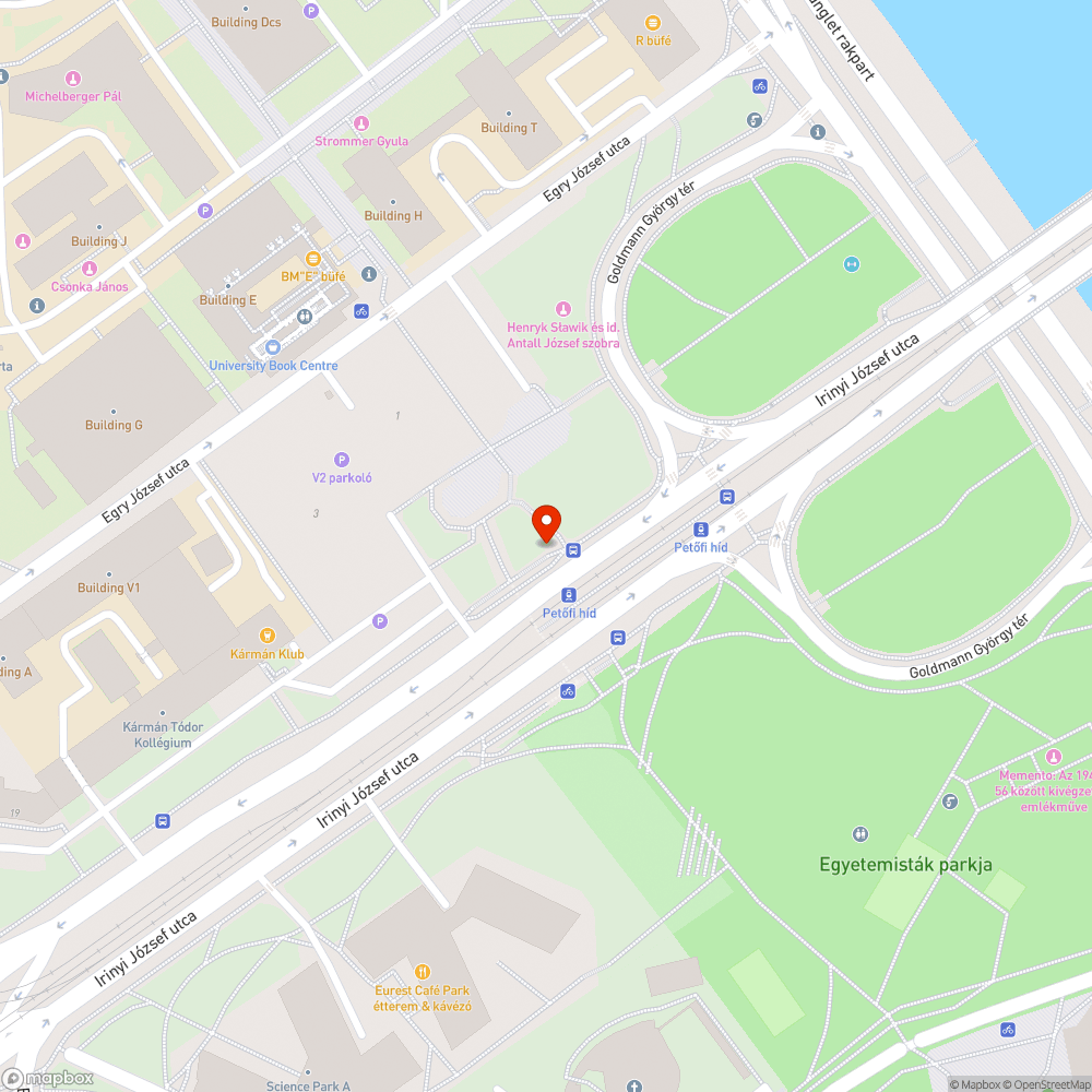 Matricás és graffitis kuka bejelentés helye