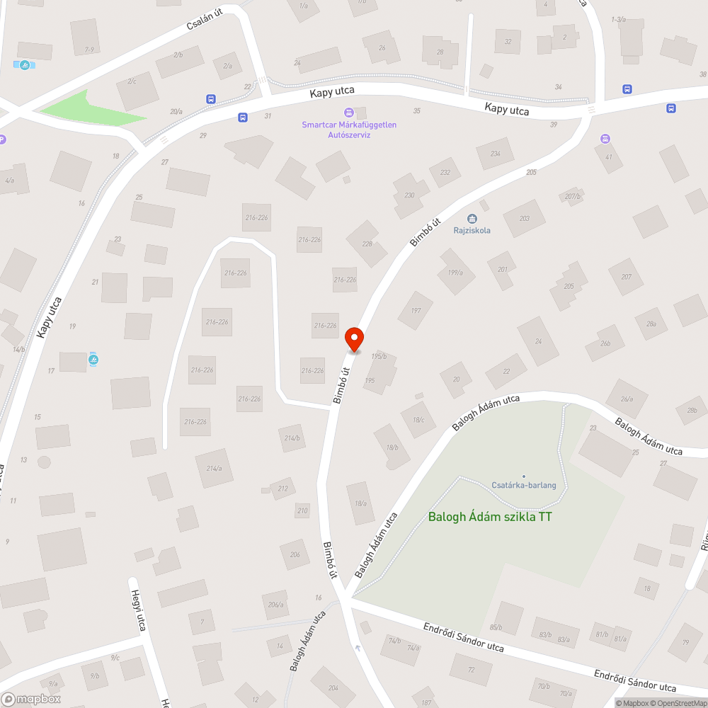 Poros járda bejelentés helye