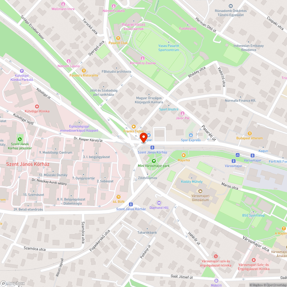 Egy oszlop maradványa bejelentés helye