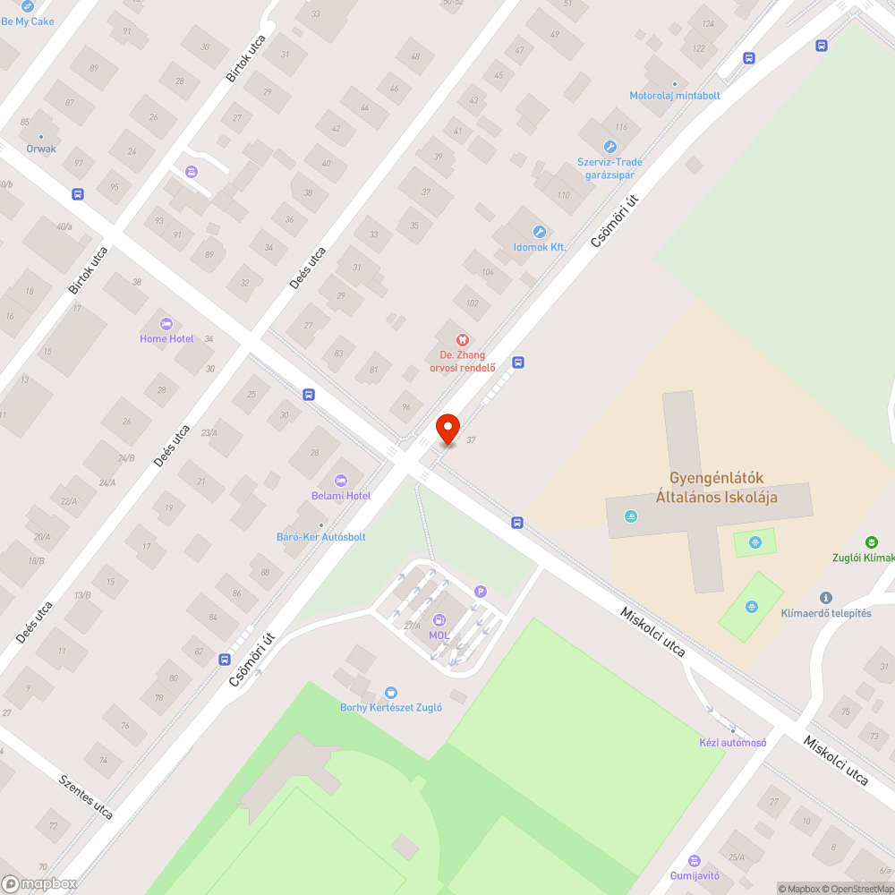 Szaporodó gerillamolinók bejelentés helye