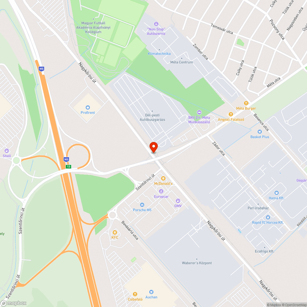 Tönkrement buszöböl bejelentés helye