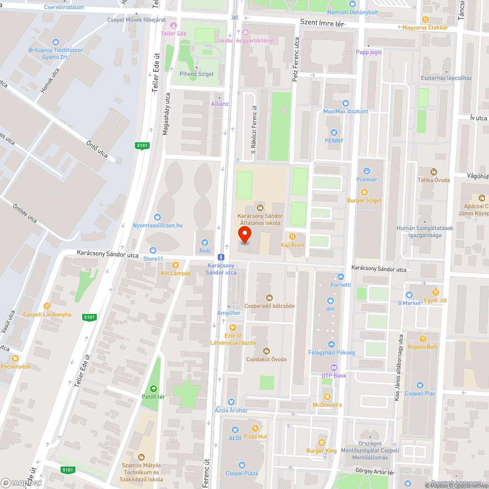 Sérült fedlap bejelentés helye