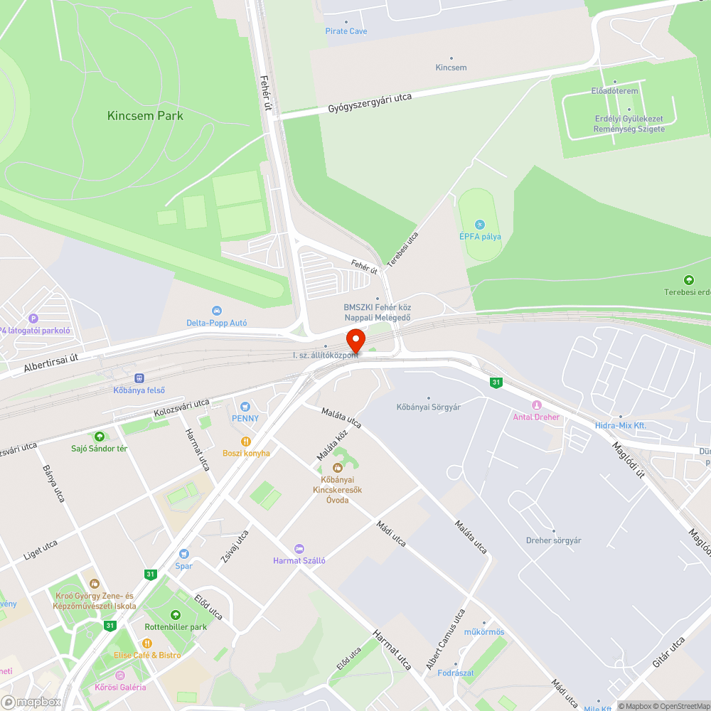 Hiányos fedlap bejelentés helye