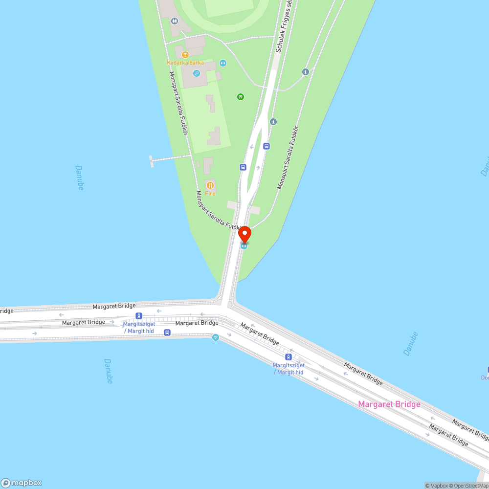 Mérhetetlen szemét a Margit-szigeti híd belsejében bejelentés helye