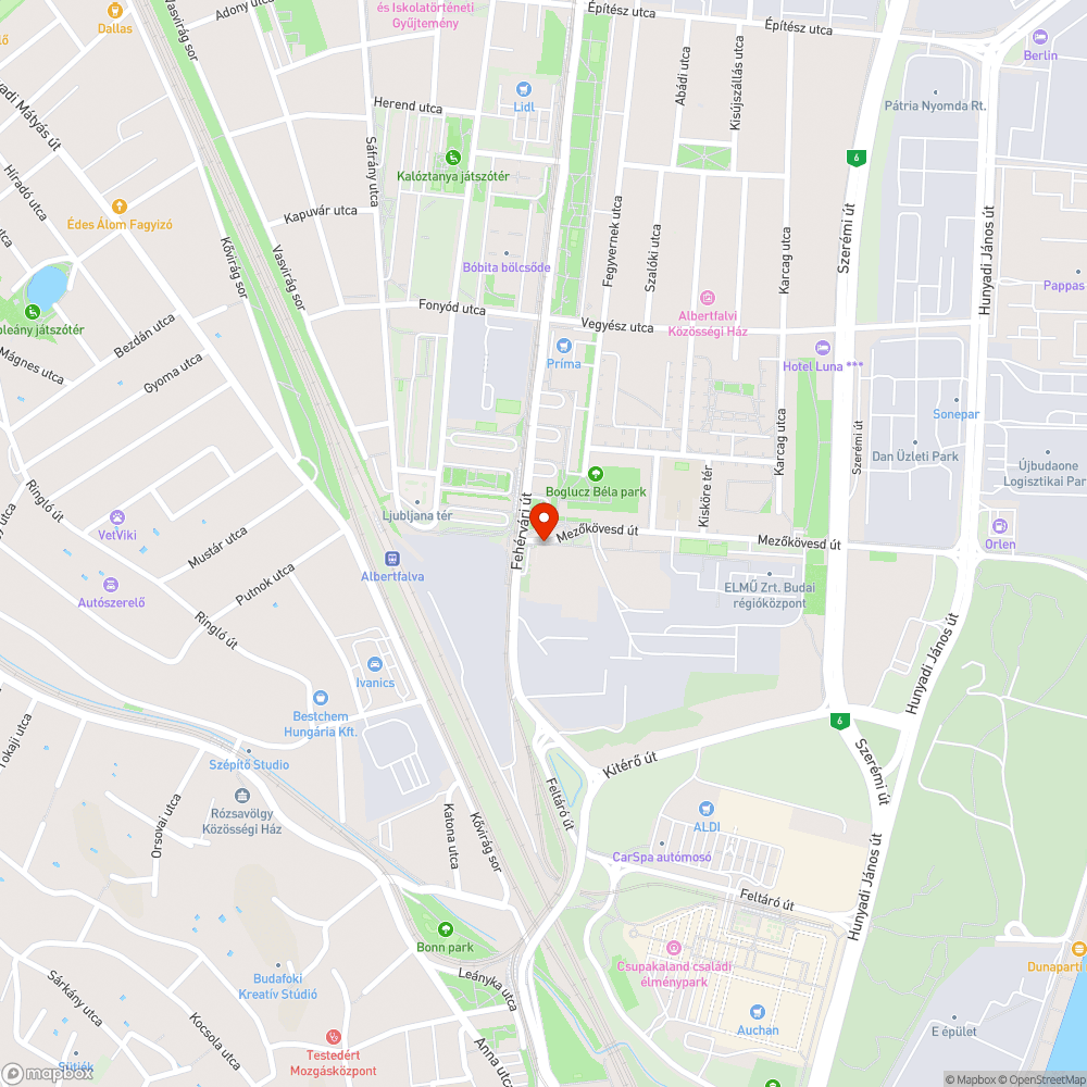 Szemét bejelentés helye