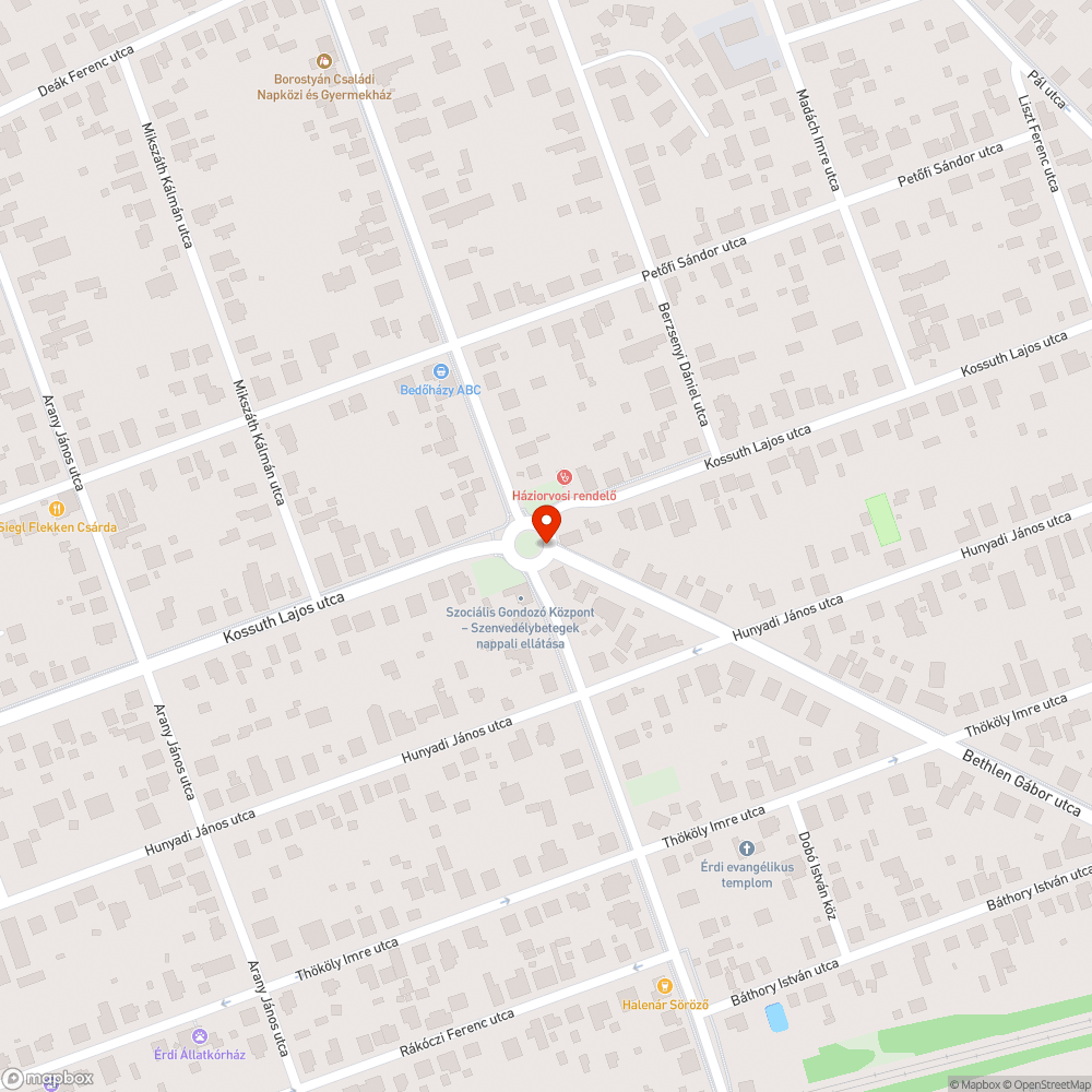 Nem működő közvilágítás bejelentés helye