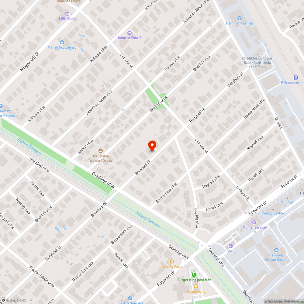 Víznyelő dugulás bejelentés helye