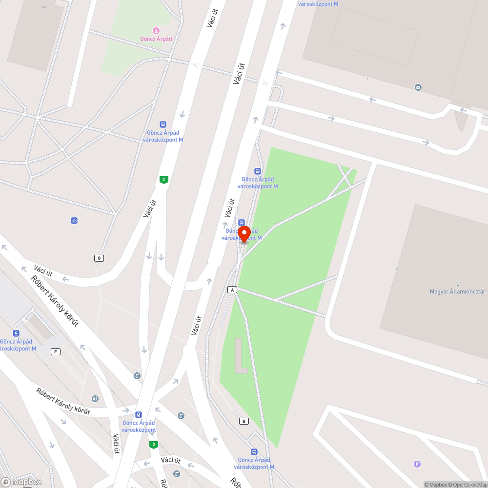 Mozgó térkövek bejelentés helye