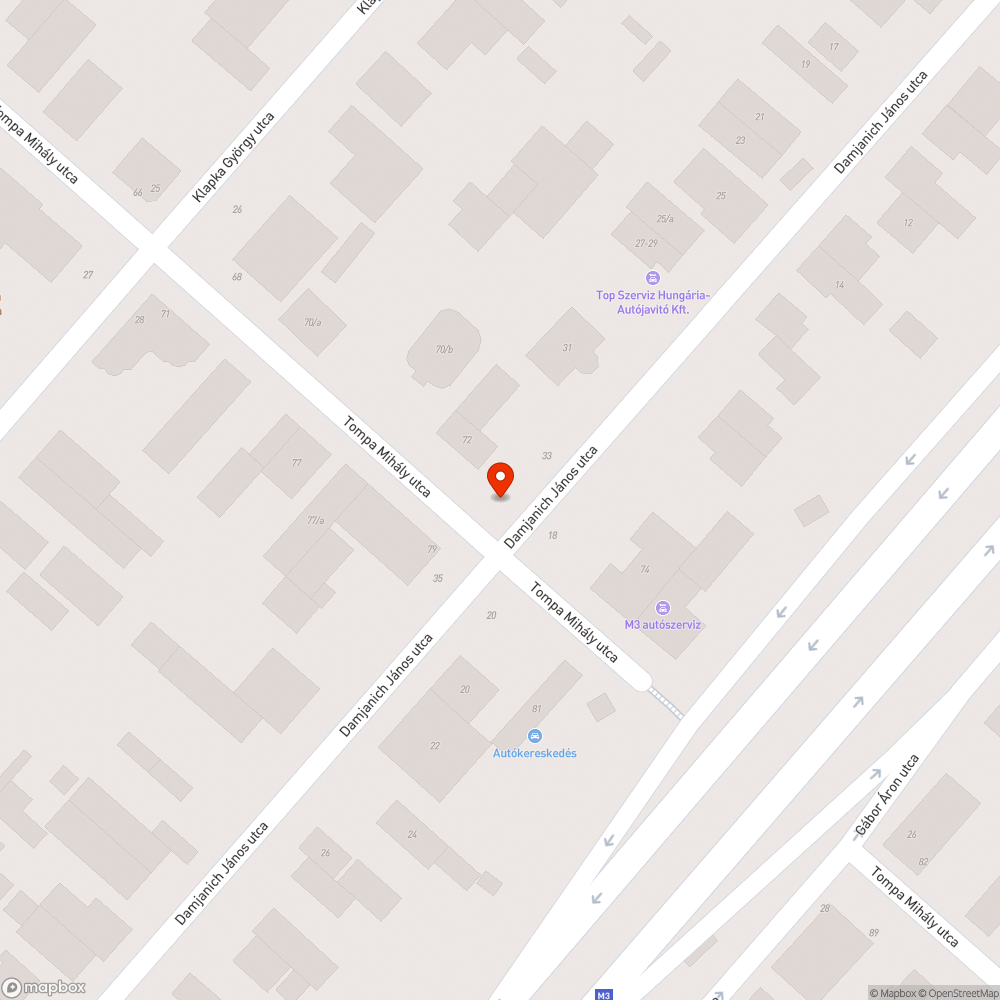 Helytelen parkolás bejelentés helye