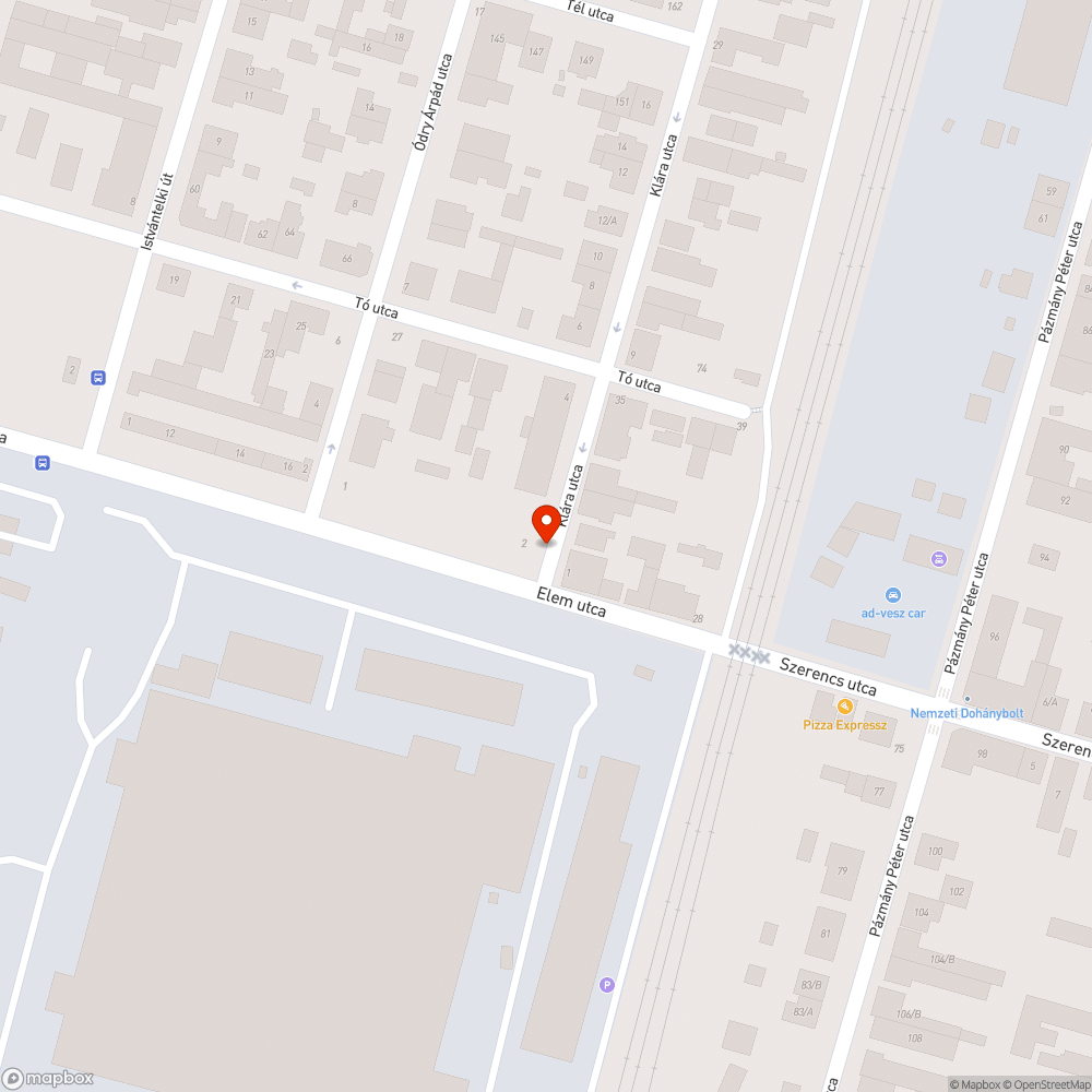 Elhagyott Suzuki bejelentés helye