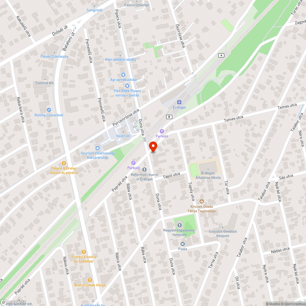 Szemét és használt ruha lerakása bejelentés helye