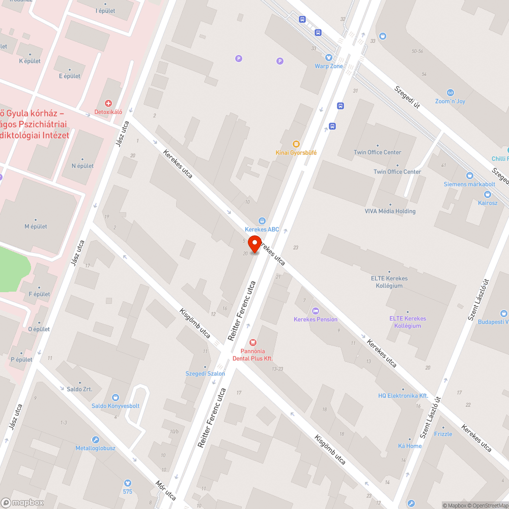 Lámpák a Reitteren bejelentés helye