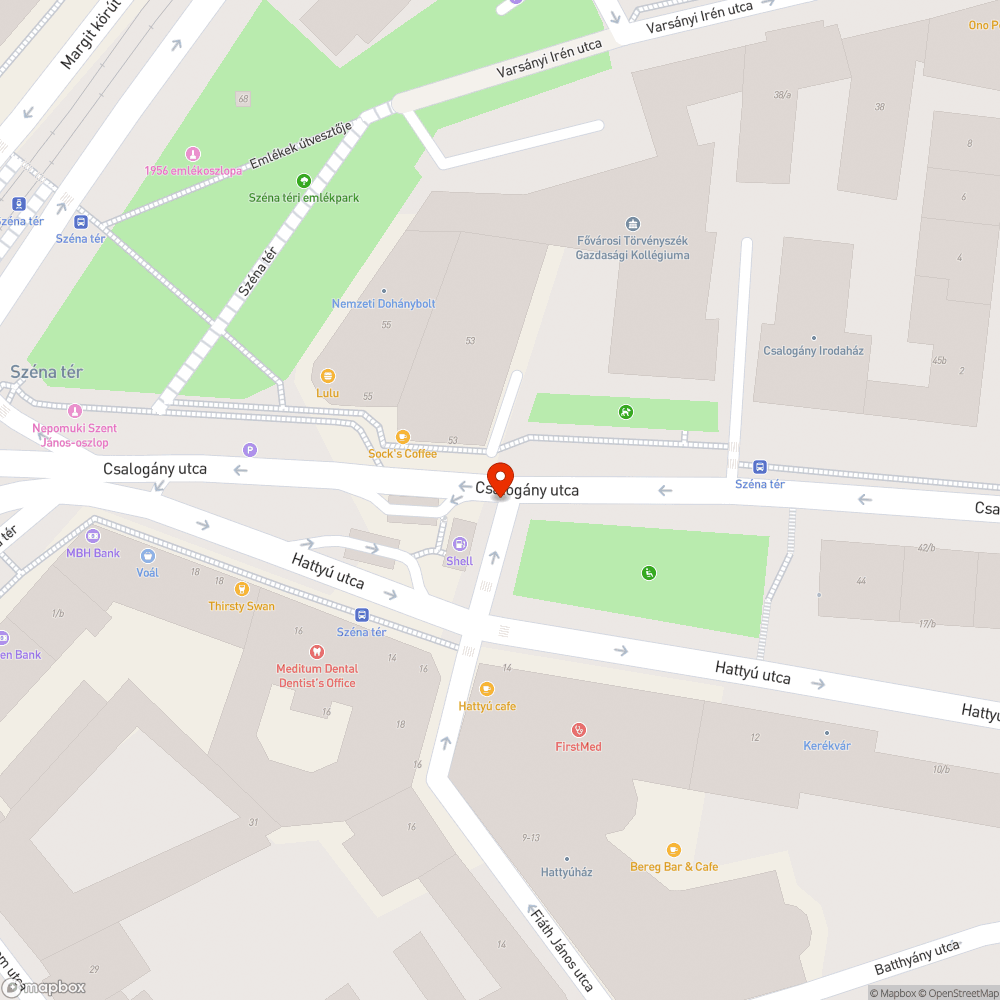 Sérült KRESZ tábla bejelentés helye