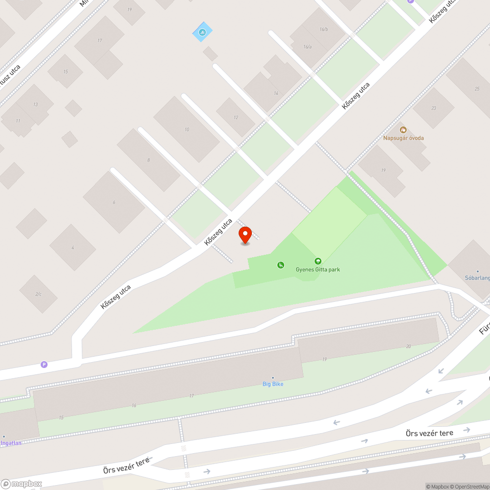 Karácsonyfák bejelentés helye