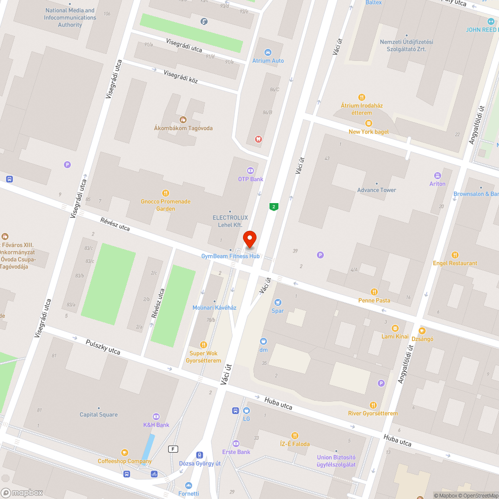 Sarjmetszés igénye Váci út bejelentés helye